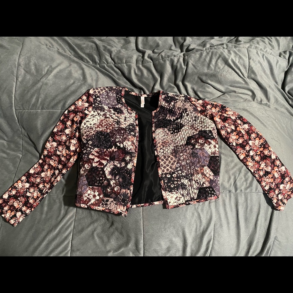 Fun floral jacket